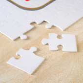 Puzzle As de carte de jeu de coeurs (Côté)