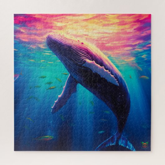 Puzzle 🐙 ascension du 🐋 Géant Doux (Vertical)