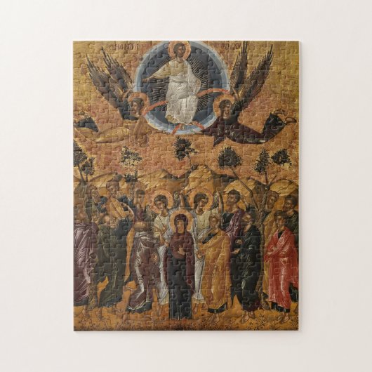 Puzzle Ascension Orthodoxe Chrétien Icône Byzantine (Vertical)