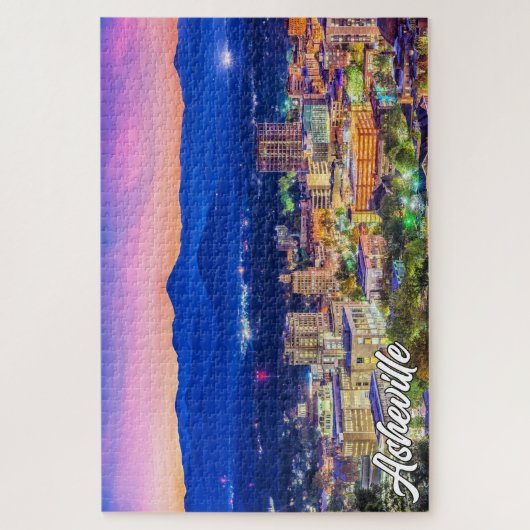 Puzzle Asheville, Caroline du Nord, États-Unis (Vertical)
