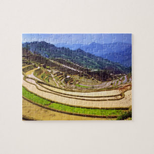 Puzzle Asie, Chine, province du Yunnan, comté de Yuanyang