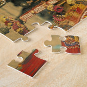 Puzzle Asie, Inde, Pushkar. Chameau Shamu, Pushkar (Côté)