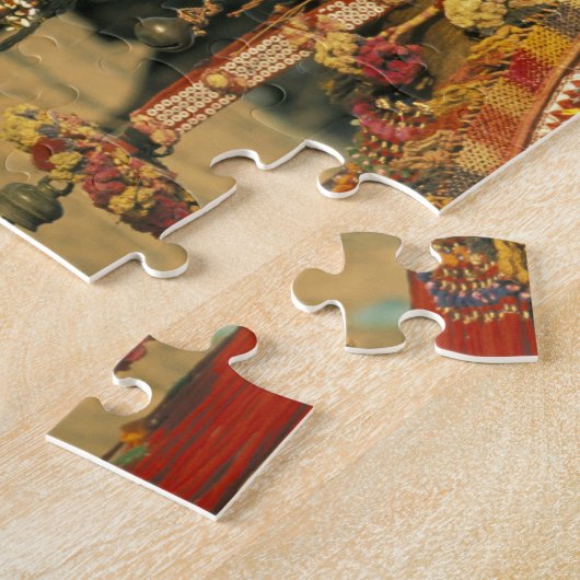 Puzzle Asie, Inde, Pushkar. Chameau Shamu, Pushkar (Côté)
