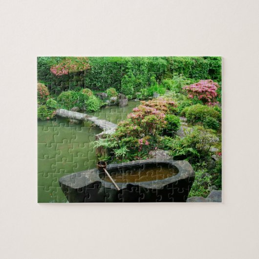 Puzzle Asie, Japon, Kyoto. Jardin zen (Horizontal)
