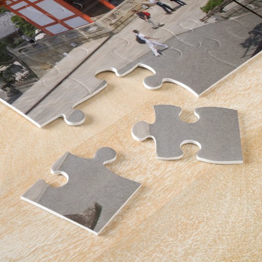 Puzzle Asie, Japon, Kyoto, temple de Kiyomizu (Côté)