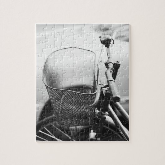 Puzzle Asie, Japon, Tokyo. Panier à vélos dans la Ginza (Vertical)