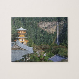 Puzzle Asie, Japon, Wakayama, Katsuura, Kumano Nachi