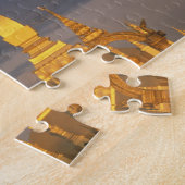 Puzzle Asie, Laos, Vientiane. Ce temple de Luang. (Côté)