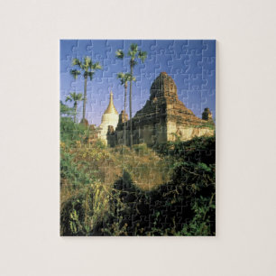 Puzzle Asie, Myanmar, Bagan. Temple Kubyauk-Gyi.