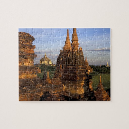 Puzzle Asie, Myanmar, Bagan. Temples antiques et (Horizontal)
