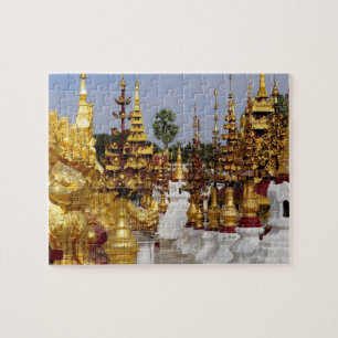 Puzzle Asie, Myanmar (Birmanie), Bagan (Pagan). Le Shwe 5