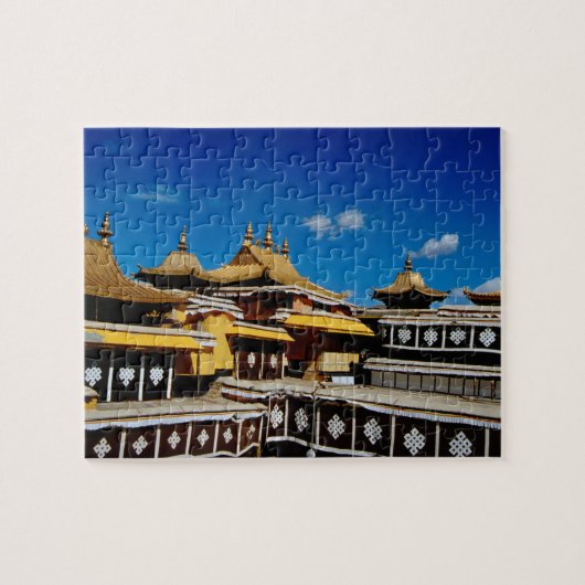 Puzzle Asie, Tibet, Lhassa, Potala Palace alias Rouge (Horizontal)