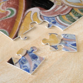 Puzzle Asie, Viêt Nam. Fenêtre décorée (Côté)