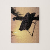 Puzzle Asie, Vietnam, delta du Mékong, Can Tho. Soirée (Vertical)