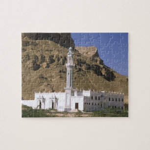 Puzzle Asie, Yémen, Tarim. Mosquée blanche.