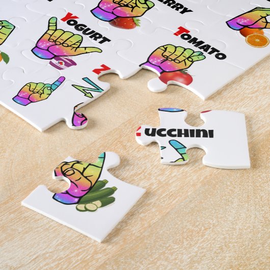 Puzzle ASL Learning – Alphabet & Numbers (Côté)