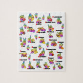 Puzzle ASL Learning – Alphabet & Numbers (Vertical)