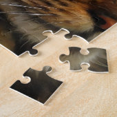 Puzzle Aslan Le Long Haired Tabby Cat (Côté)