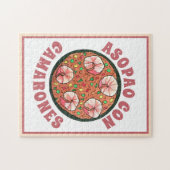 Puzzle Asopao con Camarones Porto-Rico crevette Steven (Horizontal)