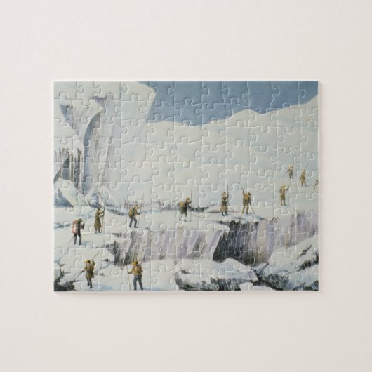 Puzzle Aspect fréquent de la glace avec des ponts de Sno (Horizontal)