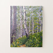 Puzzle Aspens dans le bois (Vertical)