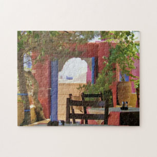 Puzzle Asseyez-vous et restez à l'heure grecque Poster Ta