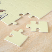 Puzzle Assiette bleue turque (Côté)