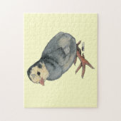 Puzzle Assiette bleue turque (Vertical)