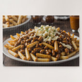 Puzzle Assiette de Poutine (Horizontal)