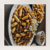 Puzzle Assiette de Poutine (Horizontal)