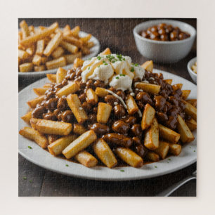 Puzzle Assiette de Poutine