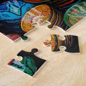 Puzzle Assiettes marocaines au marché (Côté)