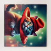 Puzzle assistant cat (Horizontal)