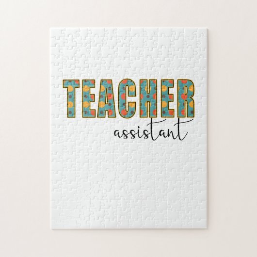 Puzzle Assistant enseignant en art (Vertical)