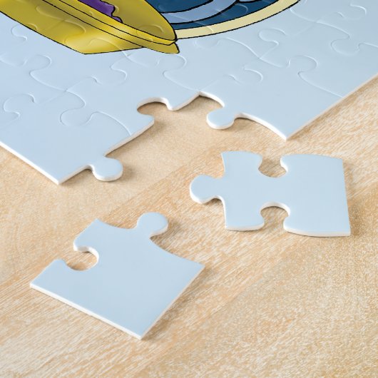 Puzzle Assistant Imaginaire Dragon violet (Côté)