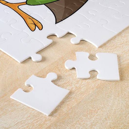 Puzzle Assistant Parrot en tant qu'assistant avec Casquet (Côté)