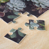 Puzzle Assortiment de petits Plantes succulents (Côté)