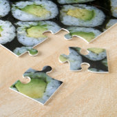 Puzzle Assortiment de sushis japonais favoris (Côté)