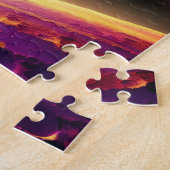 Puzzle Astéroïde Violet Interstellaire Volant Vers La Pla (Côté)