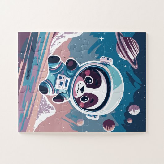 Puzzle Astro Panda (Horizontal)