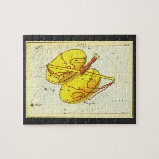 Puzzle Astrologie vintage Balance Constellation Zodiac (Horizontal)