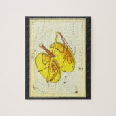 Puzzle Astrologie vintage Balance Constellation Zodiac (Vertical)