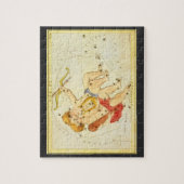 Puzzle Astrologie Vintage Gémeaux Constellation Double Zo (Vertical)