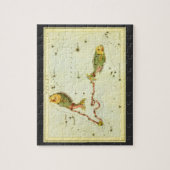 Puzzle Astrologie vintage Poissons Constellation de Poiss (Vertical)