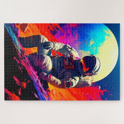 Puzzle Astronaut (Horizontal)