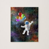 Puzzle Astronaut avec ballons (Vertical)