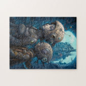 Puzzle Astronaut Girls Surreal Science Fiction (Horizontal)