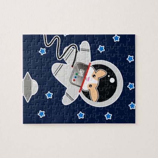 Puzzle Astronaut Hamster (Horizontal)