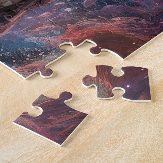 Puzzle Astronaut Science-Fiction Art (Côté)