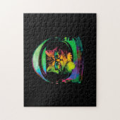 Puzzle astronaute de hipster (Vertical)